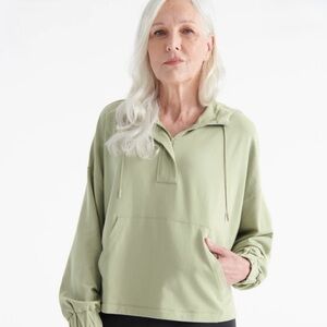 Knix Women’s sage Green Good to go Hoodie size L